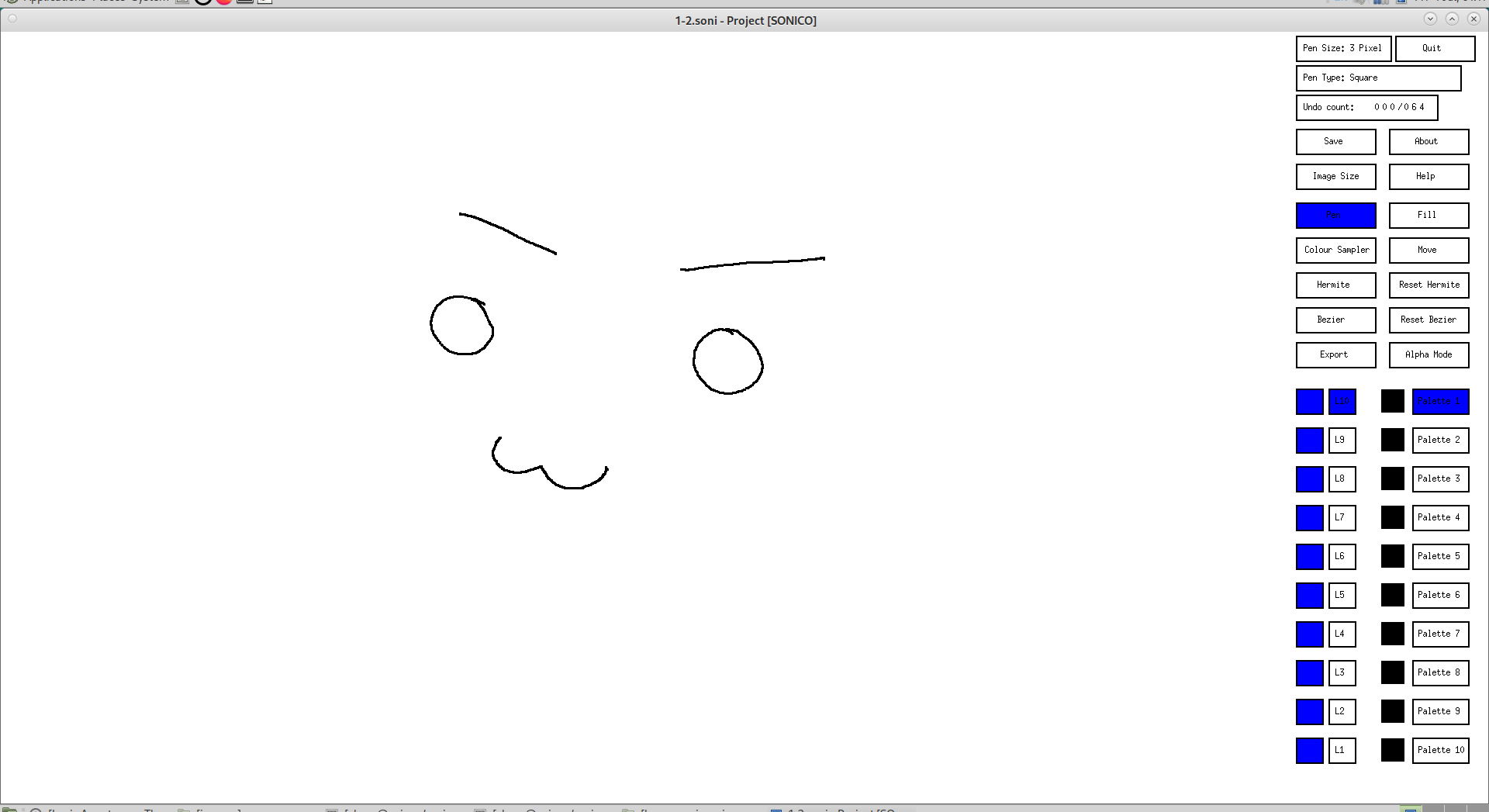 Screenshot of Project [SONICO]